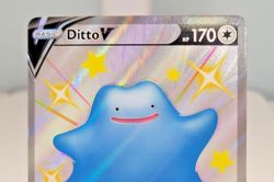 Pokemon TCG Ditto V SV118/SV122 Shining Fates Shiny Vault NM - Image 5