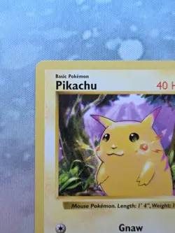 Pokemon TCG - Pikachu Red Cheeks Shadowless 58/102 Base Set Unlimited 1999 - Image 3