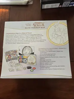 POKEMON ELITE TRAINER BOX ETB BRILLIANT STARS NEW SEALED AWESOME ! - Image 3