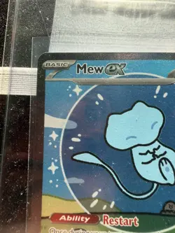 Pokemon TCG Bubble Mew ex Full Art Holo Paldean Fates 232/091 MINT ALT ART - Image 3