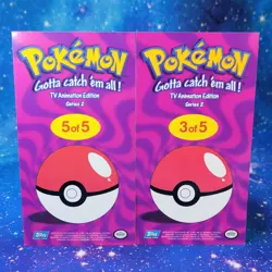 Pokemon 2000 Topps Oversized Tin Topper TV Animation Ed. Ser 2 Charizard /Rocket - Image 2