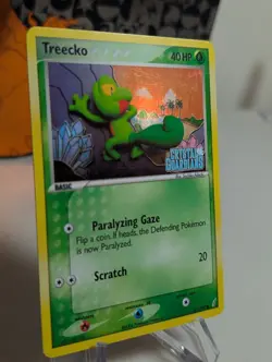 Treecko 67/100 EX Crystal Guardians Reverse Holo STAMPED 2006 Pokemon NM - Image 2