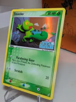 Treecko 67/100 EX Crystal Guardians Reverse Holo STAMPED 2006 Pokemon NM - Image 3