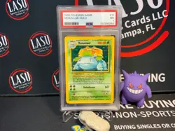 1999 POKEMON BASE SET UNLIMITED 003/150 VENUSAUR HOLO PSA 7 - Image 1
