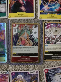 One Piece TCG Nami OP08-106 SR Two Legends Super Rare Foil Lot Kalgara S-Bear - Image 2