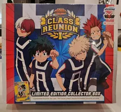 My Hero Academia Card Game Limited Edition Collector Box CLASS REUNION New NIB - Image 1