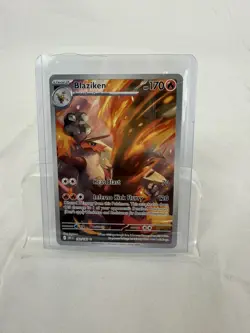 Pokemon TCG Blaziken EX Holo Card Destined Rivals 192/182 Ultra-Rare NM VHTF - Image 1