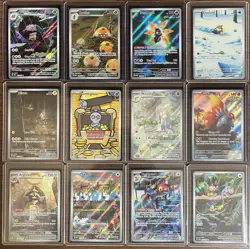 Pokemon TCG Paradox Rift Full Art Illustration Rare Lot - 12 Cards NM/Mint - Image 1