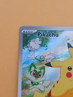Pikachu Pokemon Scarlet & Violet SVP 088 Paldea Adventure Chest Promo Card - Image 3