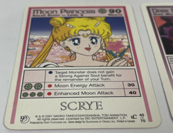Sailor Moon CCG Rare Promo Card Lot Of 2 Dark Moon Minions And Moon Princess - Image 4