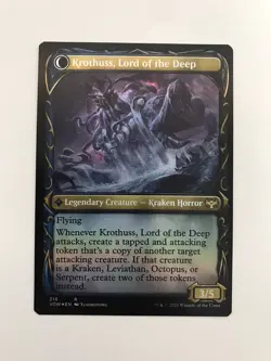 Runo Stromkirk / Krothuss Lord of the Deep Foil Showcase MTG Magic Card Mint VOW - Image 2