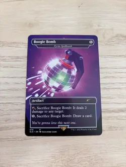 Boogie Bomb - Pyrite Spellbomb SLD 676 Fortnite Secret Lair MTG Magic Card NM - Image 1