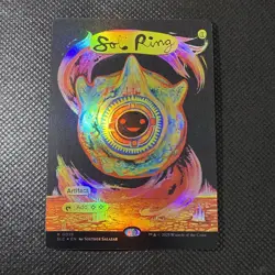 Secret Lair Sol Ring Foil Encyclopedia Mtg Magic - Image 1