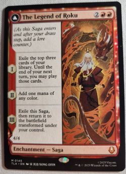 MTG - TlA - Avatar Roku / The Legend of Roku - Unplayed - Image 2