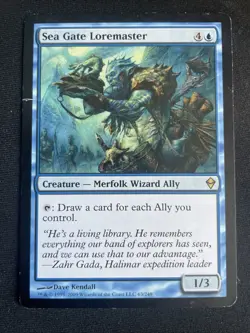 Sea Gate Loremaster Zendikar Regular - Image 1