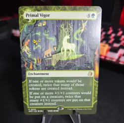 Primal Vigor 0059 NM, English MTG Wilds of Eldraine Set - Image 1