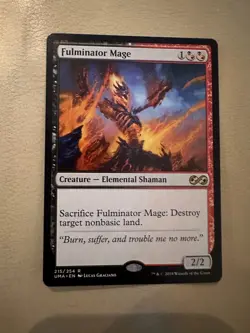 MTG - Fulminator Mage - Ultimate Masters - NM - Image 1