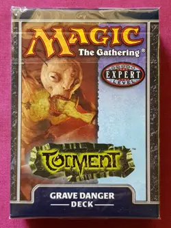 Magic The Gathering TORMENT GRAVE DANGER New Sealed Theme Deck MTG - Image 1