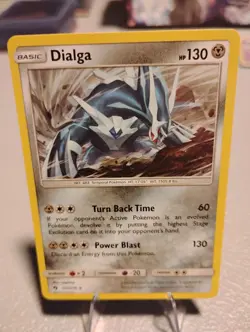 Dialga - 127/214 - Holo Rare NM, English Pokemon Sun & Moon - Lost Thunder - Image 1
