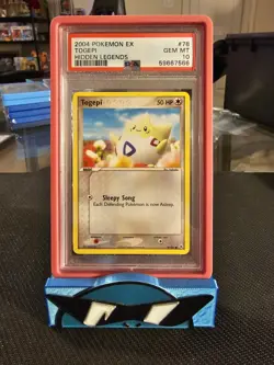 PSA 10 2004 Pokemon EX Hidden Legends 78/101 Togepi - Image 1