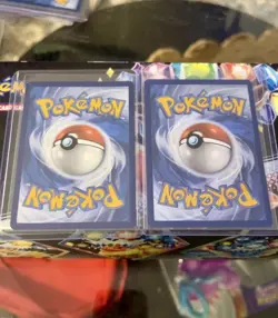 Lucario 174/091 & Riolu 173/091 SV: Paldean Fates Pokemon TCG Holo Sequential - Image 2