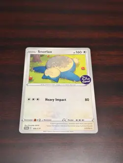 Pokemon TCG Bahasa Indonesia Language Snorlax Chatime Promo 356/S-P - Image 1