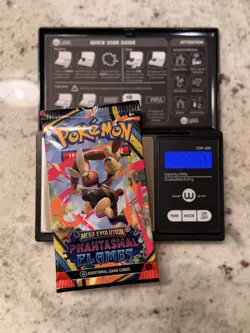 VERY HEAVY!! (22.62g) Pokemon Phantasmal Flames – Factory Sealed Booster Pack - Image 1