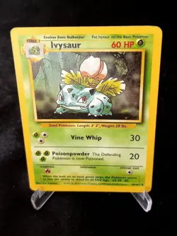 Pokemon TCG Ivysaur #30 Base Set - Near Mint/Lightly Played Vintage - Image 1