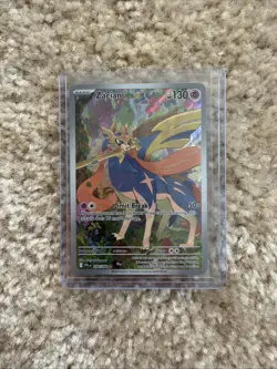 Zacian 100/094 Illustration Rare Pokemon Phantasmal Flames - Image 3