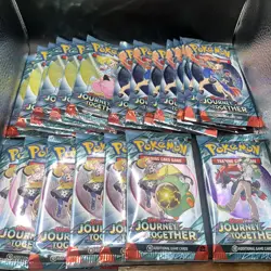 Pokemon TCG Journey Together Booster Pack Lot (20) New & Factory Sealed - Image 1