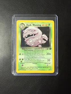 2000 Pokemon - Dark Weezing #14/82 - Team Rocket Unlimited - Holo Rare - NM/LP+ - Image 2
