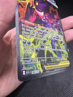 Mega Gengar ex 284/217 SIR Secret Rare Pokemon Ascended Heroes MINT Pack Fresh - Image 5