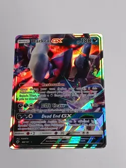Darkrai GX Ultra Rare Holo SM - Burning Shadows 88/147 Pokemon TCG - Image 1