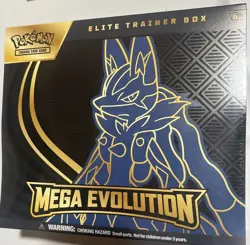 Pokemon TCG Mega Evolution Elite Trainer Box - ETB (Lucario) New & Sealed - Image 1