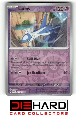 SV08: Surging Sparks #077/191 Latios Reverse Holo Pokemon - Image 1