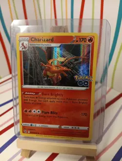 Charizard #10/78 Pokemon GO 2022 Rare Holo NM/LP Pokemon TCG - Image 1