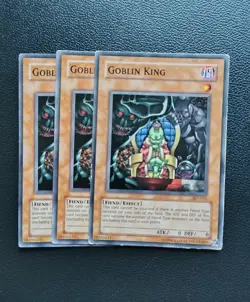 Yu-Gi-Oh - Goblin King 3X - Full Playset - Image 1
