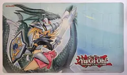 Konami Yugioh Playmat - Dark Magician Girl The Dragon Knight - Image 1