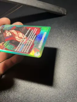 One Piece TCG Dracule Mihawk Alternate Art Leader OP14-020 The Azure Sea’s Seven - Image 2