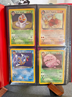56 Pokemon Team Rocket Cards in Binder - No Duplicates! - Image 1