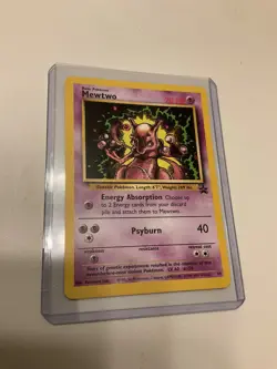 Mewtwo Black Star Promo Card No 14 Wizards Of The Coast Vintage Pokemon Card - Image 1