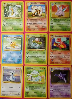 Pokemon - Vintage WOTC Cards & Binder - 1999-2003 - 219 Different Cards - LP/MP - Image 3