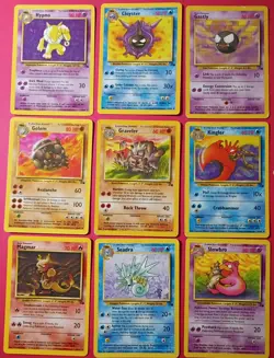 Pokemon - Vintage WOTC Cards & Binder - 1999-2003 - 219 Different Cards - LP/MP - Image 5