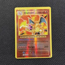 Charizard - 11/108 - Pokemon Evolutions XY Reverse Holo Rare Card LP - Image 1