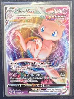 Mew Vmax 114/264 2023 World Championship NM Pokemon Card Vance Kelley Deck - Image 1