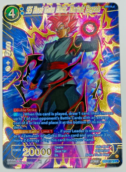 SS Rose Goku Black, Mortals Begone Alternate Art Foil Dragon Ball Super Card NM - Image 1