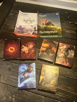 MTG Magic The Gathering Starter Set Kit - bloomburrow lotr assassin's creed - Image 1