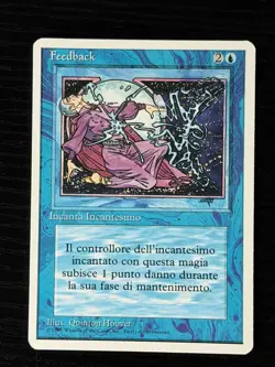 Magic MTG Italian Revised Feedback Artist Proof Near Mint - Only 50 Exist! - Image 1