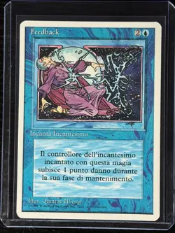 Magic MTG Italian Revised Feedback Artist Proof Near Mint - Only 50 Exist! - Image 3