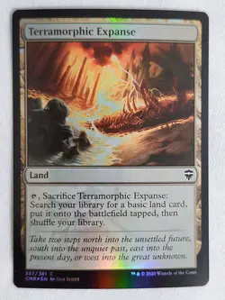 Terramorphic Expanse #357 Commander Legends Foil Magic the Gathering - Image 1